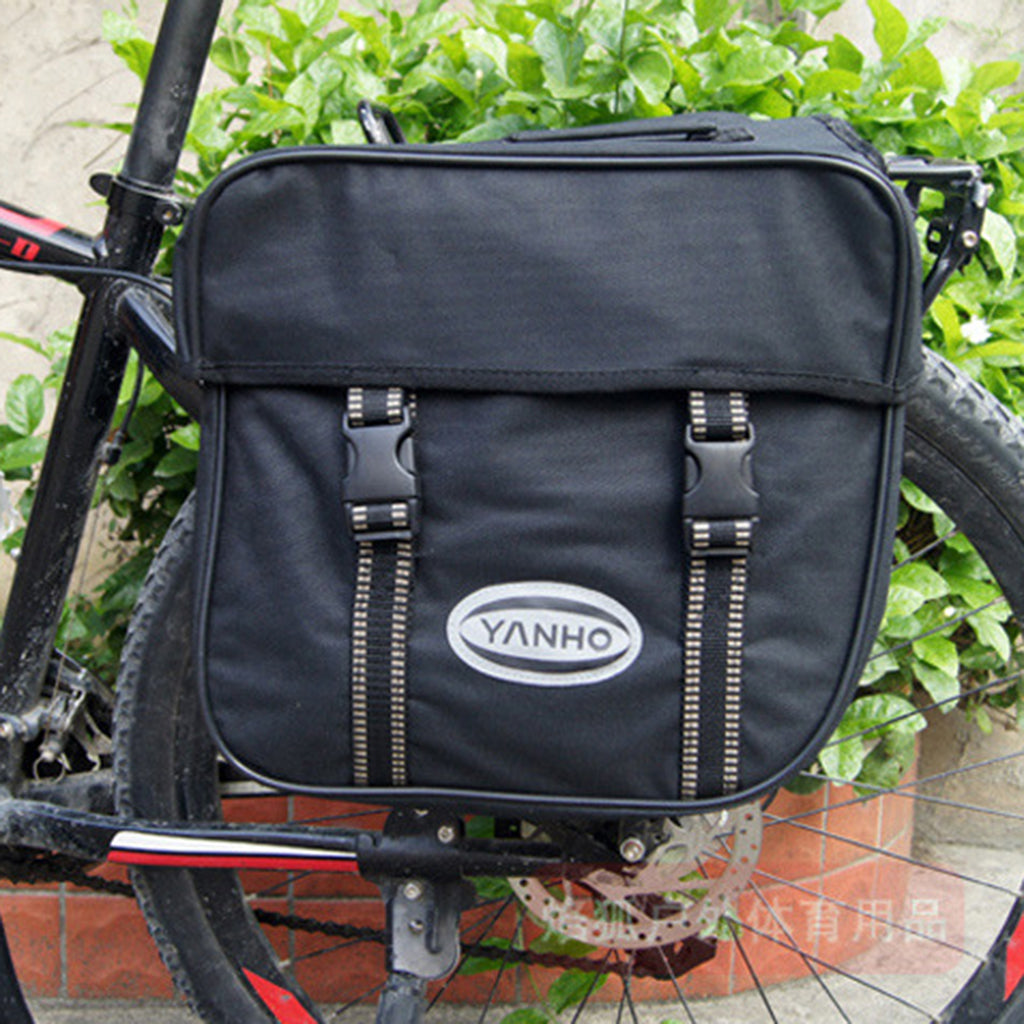skumall 18 inch bike Pannier Bag 18 inch bike Rack Pack 18 inch bike Saddle Bag for Mountain 18 inch bike, Road 18 inch bike, Fixed Gear 18 inch bike and Other Universal 18 inch bikes - Image 2