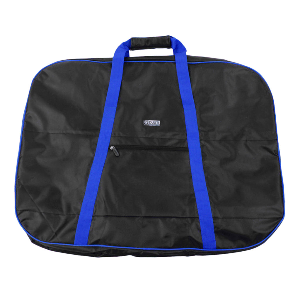 skumall 18 inch bike Travel Bag Heavy Duty Polyester Folding Bicycle Carry Bag Pouch Transport Cover Carrying Case for Transport Air Travel - Image 2